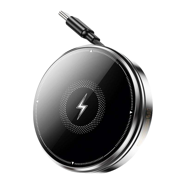 Low Moq Hotel Desk 15W 2-in-1 Magnetic Wireless Charger for Watch for iphone Foldable Charging Stand Type C Port Electric Gift