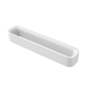 Wall Mounted Slipper Rack Blue 1 Layer Bathroom Storage Shelf Durable Adhesive Hook - Product Image 5