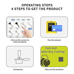 Machine à fabriquer des clés automatiques, distributeur automatique de clés, machine à découper les clés, machine à clés à vendre - Product Image 5
