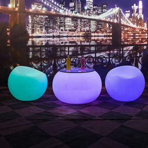 Ánh Sáng Lên Bàn Cà Phê Đồ Nội Thất <span class=keywords><strong>Led</strong></span> Bàn Bar Bàn <span class=keywords><strong>Led</strong></span> Cho Các Sự Kiện - Product Image 3