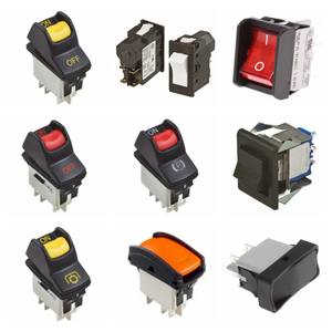 Interruttore a Bilanciere Illuminato DPST On-Off 2641LP/2A23621L220V per Montaggio su Pannello - Product Image 1