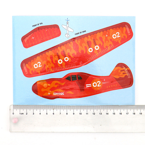 Jouet éducatif pour enfants, <span class=keywords><strong>avion</strong></span> <span class=keywords><strong>de</strong></span> <span class=keywords><strong>chasse</strong></span> peint, modèle <span class=keywords><strong>en</strong></span> <span class=keywords><strong>papier</strong></span> <span class=keywords><strong>avion</strong></span> 3D Puzzle <span class=keywords><strong>avion</strong></span> jouet bonbon - Product Image 6