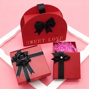 Bán buôn tùy chỉnh Polyester Halloween Wedding Bridal Đảng món quà gói Bow bao bì hộp - Product Image 1