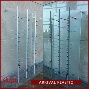 Frost <span class=keywords><strong>Acrylic</strong></span> Kính Hiển Thị Rod Hiển Thị Thời Trang Quang Học Với Ánh Sáng LED - Product Image 3