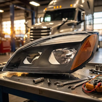 Phares LED et halogènes directement de l'usine A66-01405-002 A66-01405-003 pour Freightliner Cascadia 2018-2024