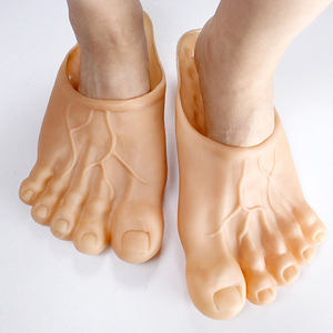 Ciabatte Divertenti a Cinque Dita Stile <span class=keywords><strong>Hulk</strong></span> in Vinile, Simulazione Piedi Nudi, Moda 2025 - Product Image 4