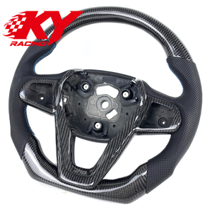 Volante de Fibra de Carbono Estilo Carreras Personalizado para BMW Serie 3/5 G20 G21 G28 G30 G31 G38 M4 M5 M8 X3M X4M X5M X6M F90 F40 F44 - Product Image 3