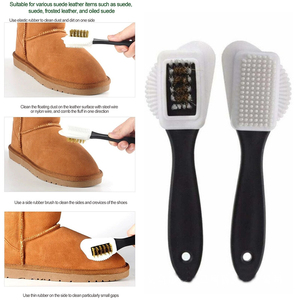 Nouvelle brosse à chaussures en daim pour baskets, brosse à daim, brosse de nettoyage pour chaussures, nettoyant intérieur pour baskets - Product Image 2