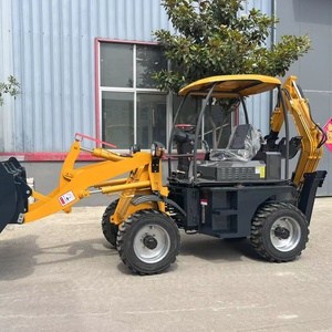 Excavatrice à chenilles multifonctionnelle chinoise 4x4 à quatre roues motrices pour travaux de terrassement - Product Image 1