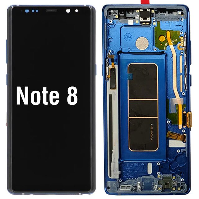 6.0 Inch OEM OLED Lcd for Samsung Note 8 N950 Smaller Size Phone Display LCD Screen with Frame Assembly Replacement