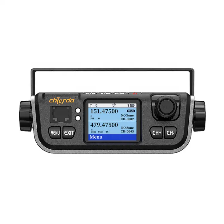Chierda radio ponsel, mini dual band DMR M520D GPS 3000 saluran layar LCD 25w kekuatan tinggi