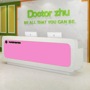 Recepción moderna brillante para centro de entrenamiento, salón de recepción, cibercafé, Mostrador de cajero, Spa, estudio de Yoga para uso escolar y hospitalario - Product Image 4