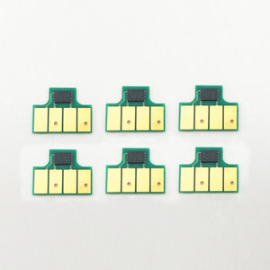 Supercolor cho <span class=keywords><strong>HP</strong></span> 761 Hộp mực chip một thời gian nhập khẩu chip cho <span class=keywords><strong>HP</strong></span> t7100 t7200 máy in với Hàn dữ liệu ban đầu - Product Image 1