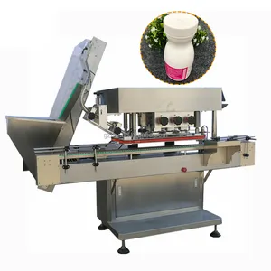 automatic electric plastic bottle jar screwing capping sealing packing machine Screw Capping Locking equipment