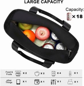 Reusable <b>Lunch</b> Cooler Leak Proof <b>Lunch</b> <b>Box</b> for Work Insulated <b>Lunch</b> <b>Bag</b> for Men Women - Product Image 4