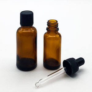 Para <span class=keywords><strong>aceites</strong></span> esenciales de <span class=keywords><strong>Young</strong></span> <span class=keywords><strong>Living</strong></span>, botella de ámbar de 50ml con cuentagotas, etiquetas de manejo de superficie serigrafiadas selladas - Product Image 1