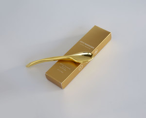 Pure <span class=keywords><strong>Metal</strong></span> Gesicht <span class=keywords><strong>Gua</strong></span> <span class=keywords><strong>Sha</strong></span> Stein Set Beauty Roller Kryotherapie Dual Rolling Massage - Product Image 3