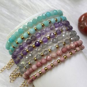 Pulsera de Piedra Natural con Cuentas de Vidrio Coloridas, Diseño de Tendencia para el Éxito Profesional, Personalización para Pedidos al por Mayor - Product Image 2