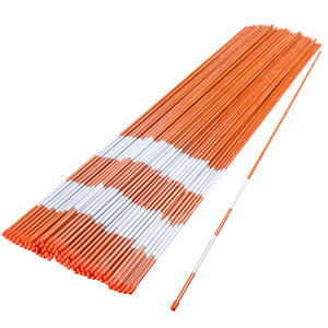 Piquets de neige de marqueur d'allée bicolore avec bande réfléchissante à <span class=keywords><strong>vendre</strong></span> - Product Image 1