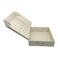 Emballage de boîte d'expédition en carton ondulé personnalisé pour sous-vêtements vêtements T-shirt costume boîte cadeau en papier emballage