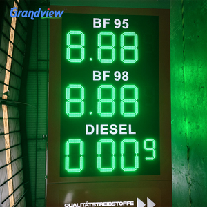 Panneau de signalisation de station-service <span class=keywords><strong>à</strong></span> LED, panneau d'affichage des <span class=keywords><strong>prix</strong></span> du carburant, <span class=keywords><strong>tour</strong></span> publicitaire extérieure, panneaux directionnels - Product Image 3