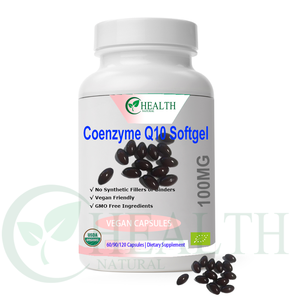 Suplemento dietético para la salud Soluble en agua OEM Etiqueta privada Materia prima a granel Coenzima <span class=keywords><strong>Q10</strong></span> Cápsulas de gelatina blanda para el cuidado de la salud - Product Image 3