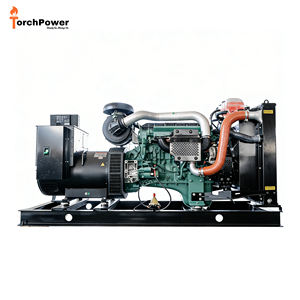 Groupe électrogène <span class=keywords><strong>diesel</strong></span> 200KW 220KVA à refroidissement par eau, à châssis ouvert, de marque supérieure, avec démarrage automatique pour centre de données - Product Image 1