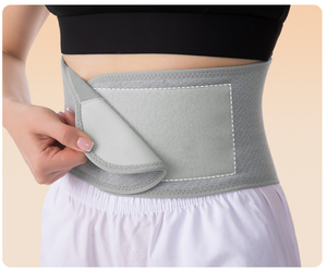 กราฟีนสายรัดหลังบรรเทาอาการปวดหลังส่วนล่างสำหรับผ้าหนาเพื่อให้อบอุ่นนุ่มระบายอากาศเข็มขัดพยุงหลัง - Product Image 4