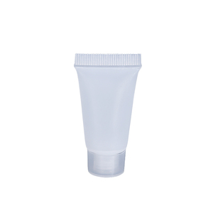 5ml 10ml 15ml 20ml 30ml 50ml 100ml White Clear PE Plastic Facial Cosmetic Eye Face Cream Printing Tube with Flip Top Cover