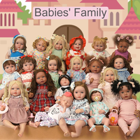 Babeside Daisy 20 ''nouveau-né Reborn bébé poupée peluche Mini bricolage mode poupée modèle avec tissu vinyle matériel fille Style