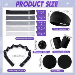CZFIT Kit d'équipement de Pilates à domicile avec logo personnalisé, comprenant un anneau de Pilates et un ensemble de balles pour femmes, idéal pour le yoga et le fitness - Product Image 3