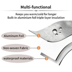 Custom Logo Biodegradable Fabric Thermal Food <b>Cooler</b> <b>Backpack</b> Bag Waterproof Non Woven Insulated Bag <b>Cooler</b> Bags - Product Image 4