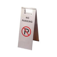 Panneau en acier inoxydable Type-A No Parking à l'extérieur pour la sécurité