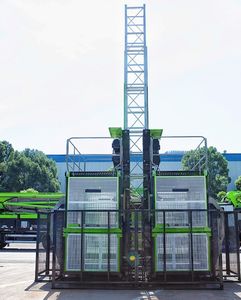 Fabrieks prijs nieuwe dubbele kooi bouwlift SC200/200EB energiezuinige bouwliften - Product Image 4