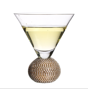 Lunettes <span class=keywords><strong>Martini</strong></span> en boule de cristal pour femmes, verres à fond strass, sans monture - Product Image 6