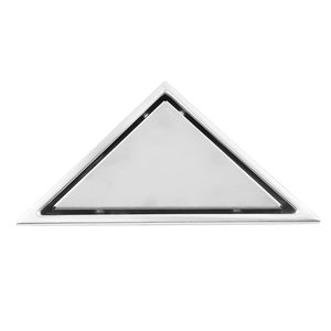 Desagüe <span class=keywords><strong>de</strong></span> ducha ODO Conner al por mayor, forma Triangular, desagüe <span class=keywords><strong>de</strong></span> suelo <span class=keywords><strong>de</strong></span> acero inoxidable Invisible, desagüe <span class=keywords><strong>de</strong></span> suelo triangular - Product Image 1