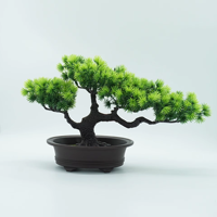 Arbre artificiel d'intérieur de bonsaï d'ornement de jardin en pot de simulation populaire pour la VP-MY004 de décoration