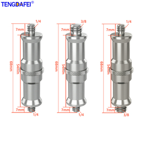 Máy ảnh vít nhanh chóng phát hành tấm vít 1/4 biến 3/8 chuyển đổi vít nhỏ lần lượt lớn Pan/Tilt cơ sở Nut hot shoe - Product Image 3