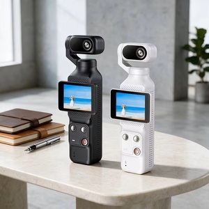 Nouveau 4K Ultra HD 355 °   Caméra Vlog avec suivi du visage, écran tactile 2,0 pouces, caméra de poche avec application Wifi, caméscope - Product Image 2