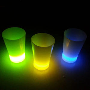 متعددة الألوان نيون البلاستيك عصا توهج أكواب الحفلات للأطفال عيد ميلاد عيد الميلاد هالوان عيد الميلاد عيد الفصح صالح كوب شرب - Product Image 3