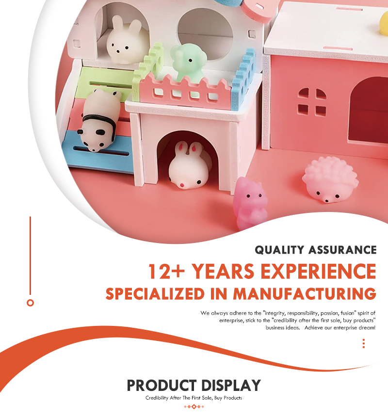 Stress Release Mini Mochi Squishy Toys with Customized Logo