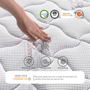 Venta al por mayor King Size Pillow Top Colchón Precios Colchón de muelles Sleep Well Colchón <span class=keywords><strong>200X200</strong></span> Colchón suave - Product Image 3
