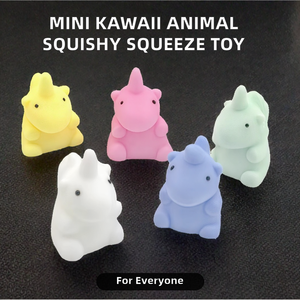 Dreamhigh 2025 Mini Kawaii Series Soft Squeeze Toy Animal Shape <b>Squishy</b> Fidget Toy Cute for Kids & Adults Ages 14+ - Product Image 2