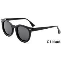 Nouvelles Lunettes de Soleil Unisexe Polarisées en Acétate Tendance, Monture Couleurs Variées, Verres en Acétate PC 2025