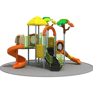 Tobogán de plástico para patio trasero de niños, Set de juegos al aire libre para niños, tobogán de plástico con tubo de plástico