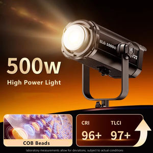 Éclairage de studio LED COB bicolore professionnel 500W, éclairage de remplissage lumineux pour la photographie, le maquillage, le film et la diffusion - Product Image 3