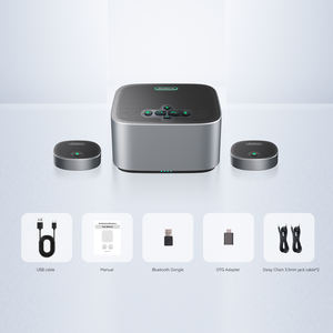 Altoparlante per Conferenze Wireless Tenveo M6BEX, BT 5.0 USB <span class=keywords><strong>con</strong></span> 8 Microfoni Integrati, Sistema Audio per Conferenze - Product Image 6