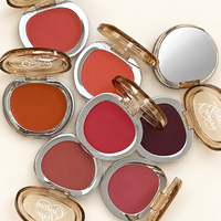 Palette de fard à joues crème cosmétique Maquillage, Marque Privée, Imperméable, Longue Tenue, Soyeux, Végan, Fard à joues crémeux individuel