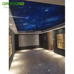 Polyester Panel False Ceiling Led Light Polyester Fiber Starry Sky Optic Star False Ceiling Panel For Film Studio