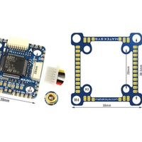 Contrôleur de vol Matek F405 MINITE avec BEC intégré, ports UART multiples, prend en charge les batteries LiPo 4S, carte de contrôle principale pour multirotor.